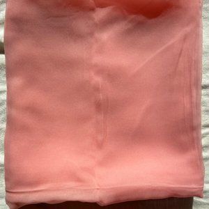 - Soft pure vintage Georgette pink shawl duppatta scarf 88 long 44 inch wide NEW